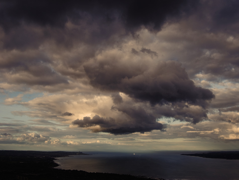 Belfast Lough from Cavehill, Northern Ireland. Fine art landscape photo by professional photographer Stephen S. T. Bradley - 2890 photo icon.