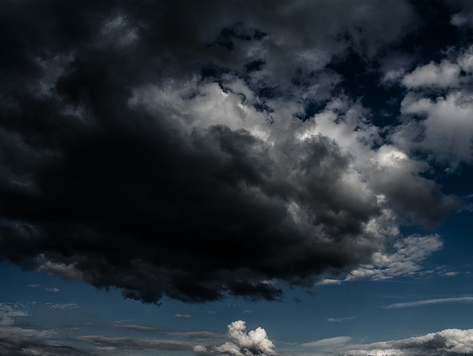 Clouds over Jasper, Pickens County, Georgia, USA - image 1633 photo icon.