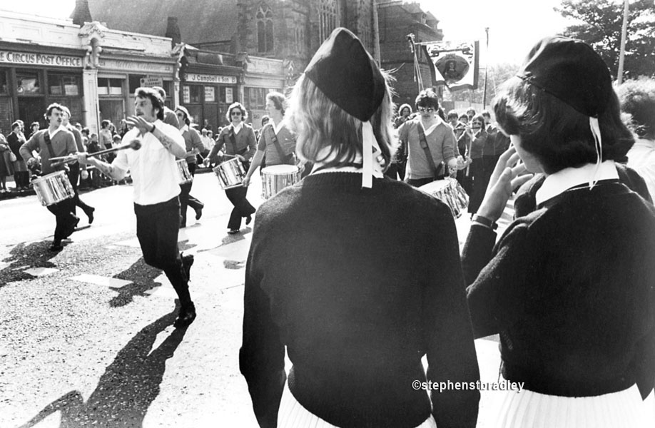 Twelfth of July Orange order parade, North Belfast, by Stephen S T Bradley, editorial, commercial, PR and advertising photographer, Dublin, Ireland