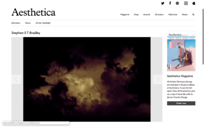 Aesthetica artists directory