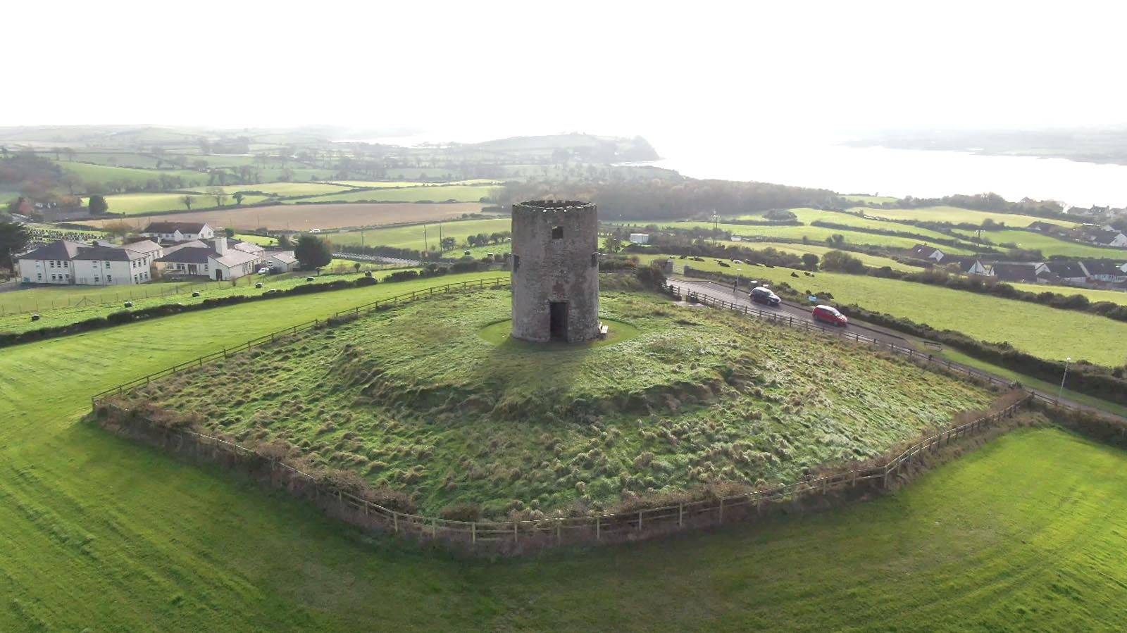 Aerial drone photography and video production services Dublin and Ireland portfolio - screenshot 1 of Portico Ards video