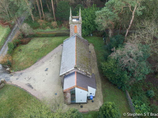 Roof and building inspection photography