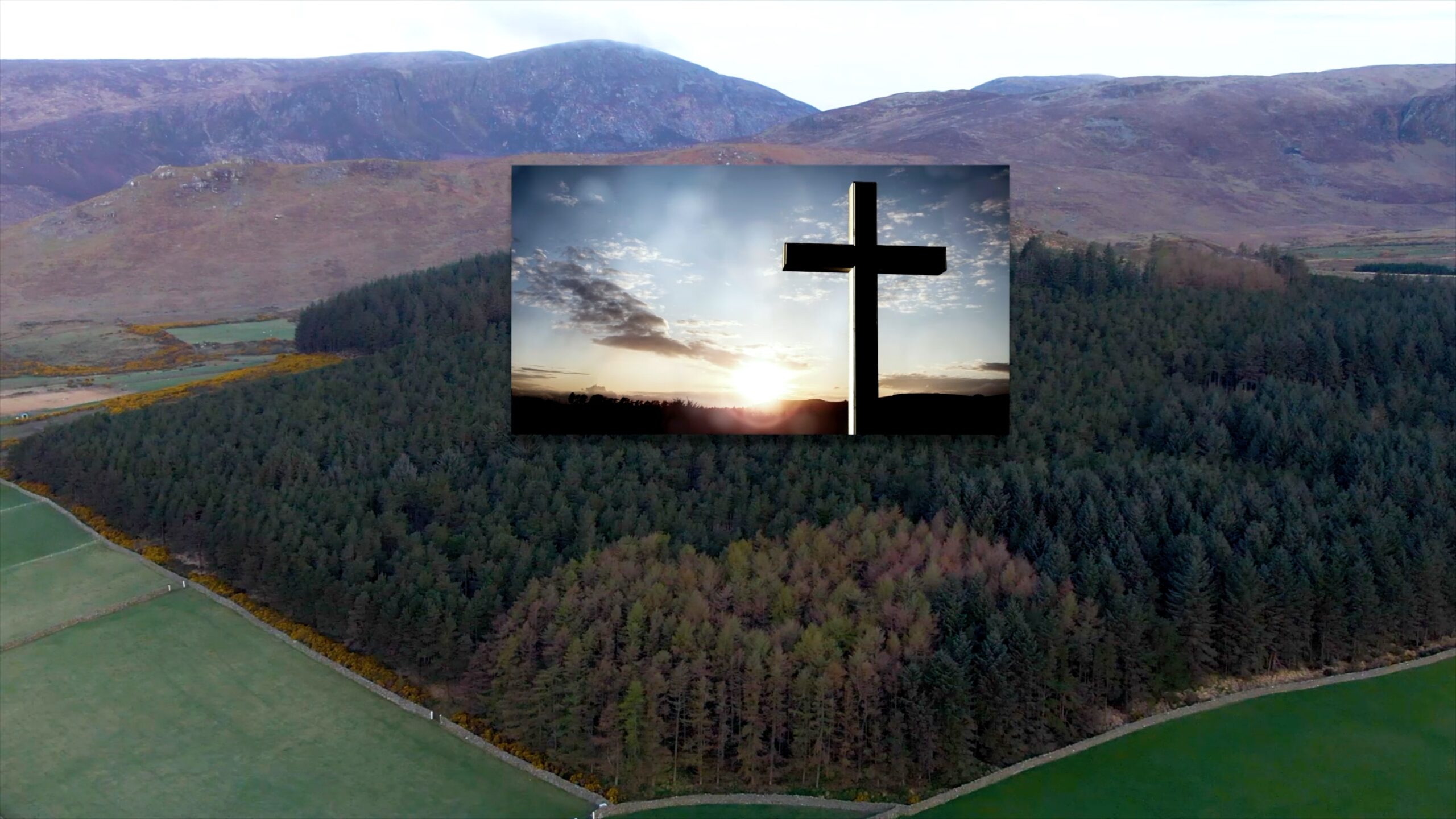 Still image 2 from music video for Irish singer Tommy Sands produced and directed by Stephen S T Bradley, music video director and producer, Dublin, Ireland