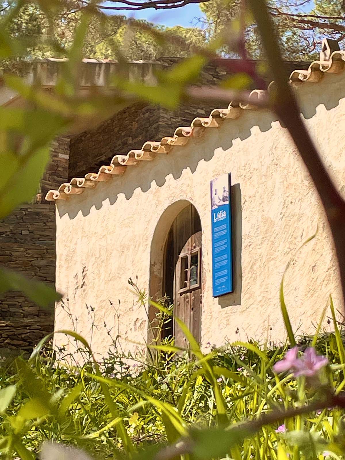 Exterior of the former home of Lídia de Cadaques, the last witch of Cadaques near Sa Conca in Cadaques, Spain - photo 3753