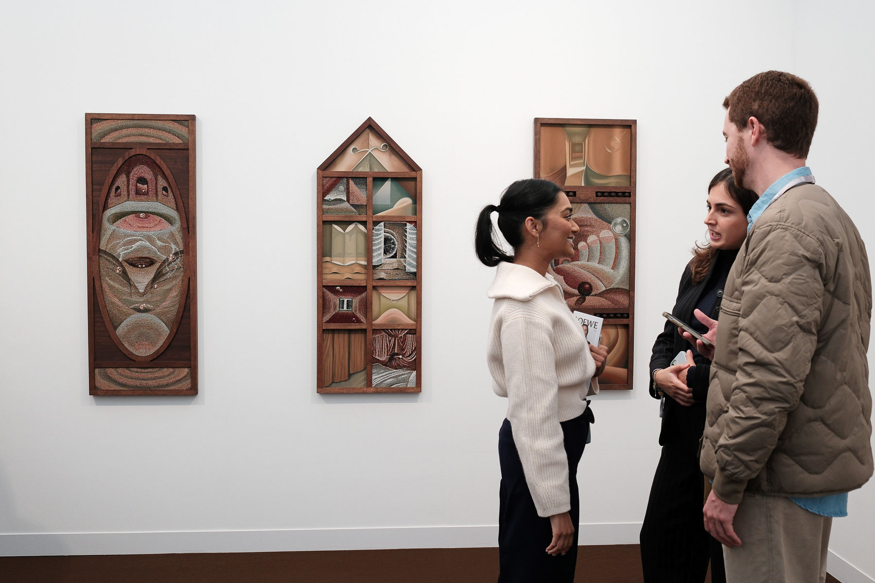 Ginny on Frederick exhibit at Frieze London 2024 photo 6 - Stephen S T Bradley fine art photography gallery