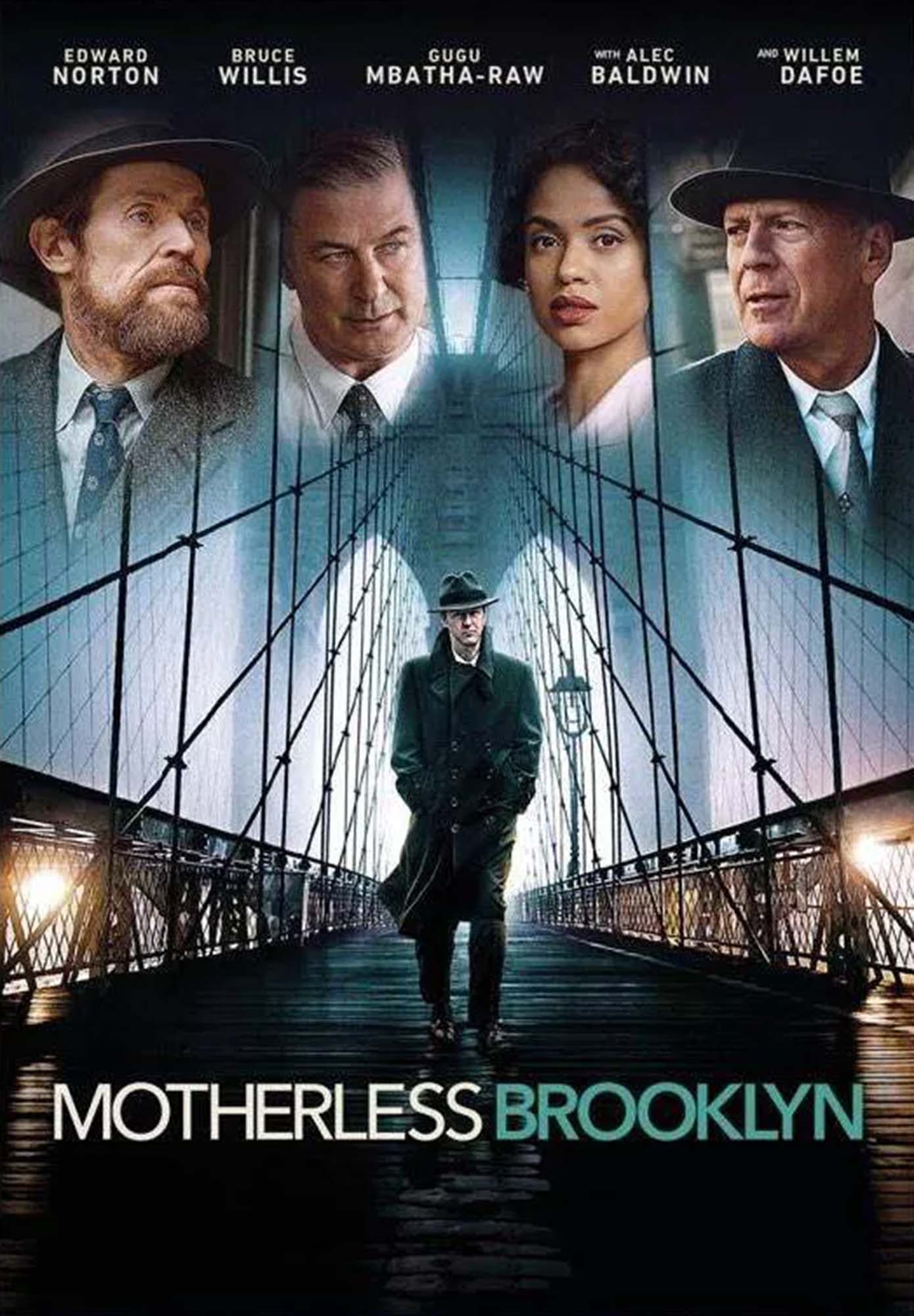 Actor Edward Norton in Dublin, Ireland - Motherless Brooklyn movie poster