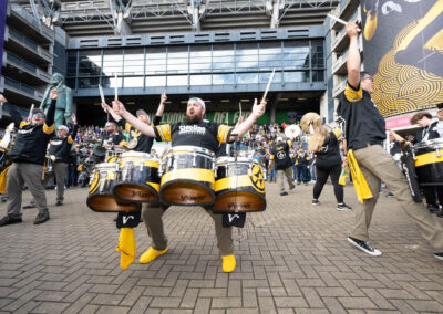 NFL stadium branding and audience engagement photography Dublin Croke Park